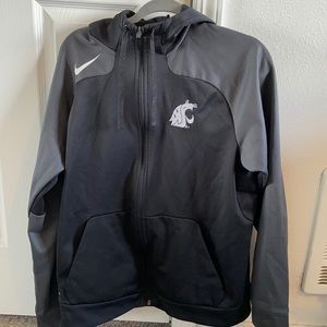 WSU Nike zip up